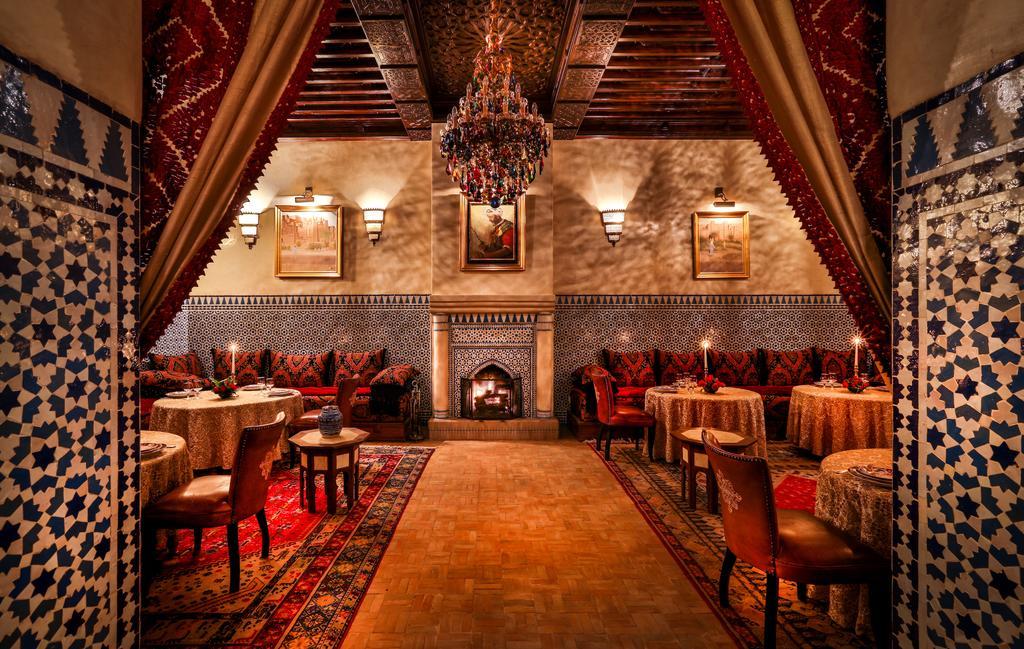 ริย้าด นีซา Hotel มาร์ราเกช ภายนอก รูปภาพ Interior of the restaurant